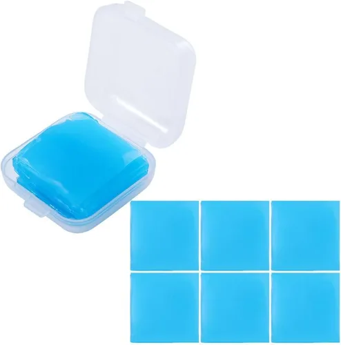 Miniatura 7 de 1 caja/6 piezas de pintura cuadrada de diamante arcilla de diamante arte pintura pegamento pintura cera de perforación de barro de diamante con caja