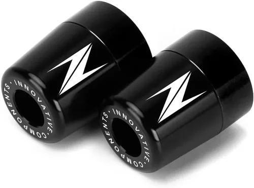 Manillar Grip End Para Z900 Todo El Año Motocicleta CNC Aluminio Manillar Bar Extremos Enchufe Balance Pad Z 900 Accesorios Color Negro