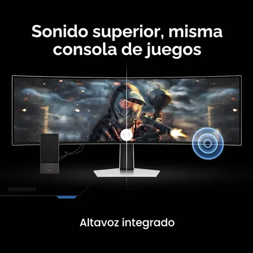 Miniatura 9 de Samsung 49" Odyssey OLED (G93SC) Serie Monitor de juegos curvo con QD-OLED, 240Hz, 0.03ms, DQHD, compatible con G-Sync, AMD FreeSync Premium Pro
