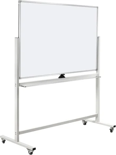 Miniatura 9 de Pizarra blanca pequeña de borrado en seco, pizarra blanca magnética de doble cara, portátil, pizarra blanca plegable de escritorio, caballete
