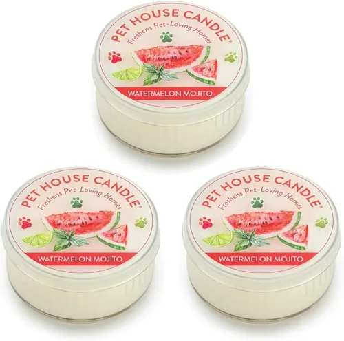Miniatura 26 de Pet House - Mini velas para olor de mascotas, a base de plantas, velas perfumadas aptas para perros y gatos, té verde lavanda, paquete de 3