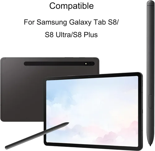 Miniatura 2 de Tab S8 S Pen Reemplazo compatible con Samsung Galaxy Tab S8/S8 Plus/S8 Ultra Stylus, Tab S8 S Pen Stylus con 5 puntas/puntas sin Bluetooth