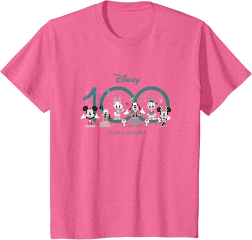 Miniatura 10 de Disney 100 Years of Wonder Mickey & Pals Muted Cute D100 Camiseta, Negro