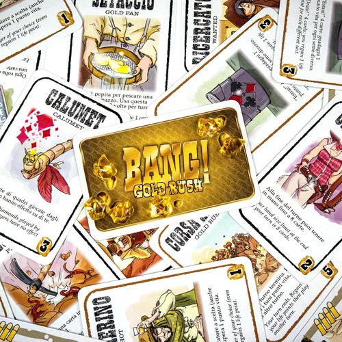 Miniatura 3 de dV Giochi Bang! The Gold Rush Juego de Cartas (9103DVG)