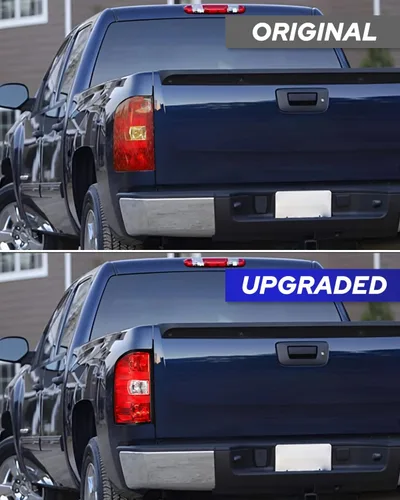 Miniatura 2 de AUTOONE - Para Chevy Silverado 2007-2013 Conjunto de Luz Trasera de Fábrica OEM Luces Traseras Compatibles con Chevy Silverado 1500/2500HD 3500HD