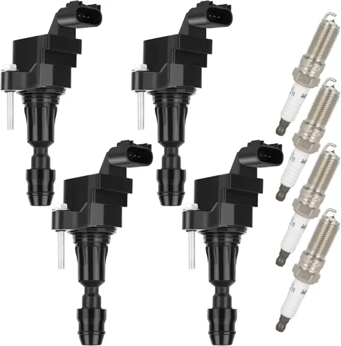 Miniatura 18 de OCPTY Paquetes de bobinas y bujía para DG521, 5C1716 compatible con Ford 2009-2013 para Expedition 5.4L/V8, 2009-2014 para Lincoln para Navigator