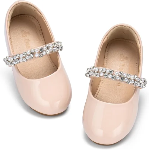 Miniatura 17 de Zapatos THEE BRON de vestir, planos, de ballet, Mary Jane, para niña pequeña
