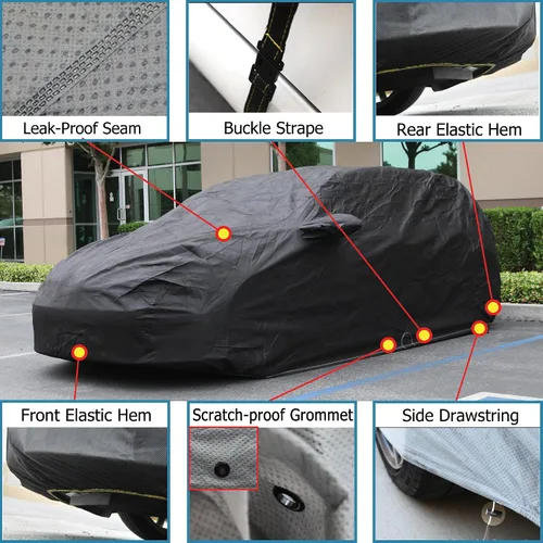 Miniatura 4 de Funda para coche compatible con Subaru WRX Sti W/STi Big Spoiler XTREMECOVERPRO Platinum Series