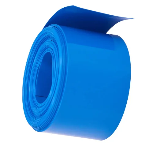 Miniatura 23 de Aicosineg 20 tubos termorretráctiles de batería de 2.83 pulgadas de longitud, 1.18 pulgadas de ancho de aplanamiento, aislamiento térmico de PVC