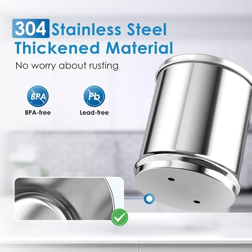 Miniatura 5 de Waterdrop TK - Sistema de filtro de agua por gravedad con espiga de vidrio de visión, estándar NSF/ANSI 42 y 372, PFAS, reducción de cloro y plomo