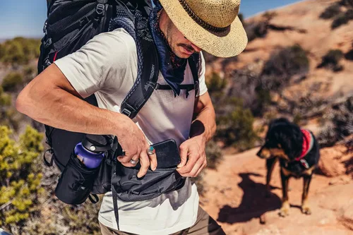 Miniatura 6 de Gregory Baltoro 100L Pro - Mochila unisex con suspensión FreeFloat, panel trasero transpirable con cojín de aire, grande, negro lava