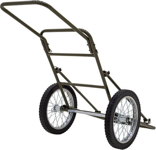 Miniatura 5 de Kill Shot - Carro de juego plegable para caza de ciervos con capacidad de 500 lb y ruedas de goma de 16" para transportar ciervos, caza
