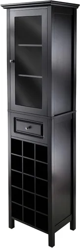 Miniatura 5 de Winsome Almacenamiento de vino burdeos, negro