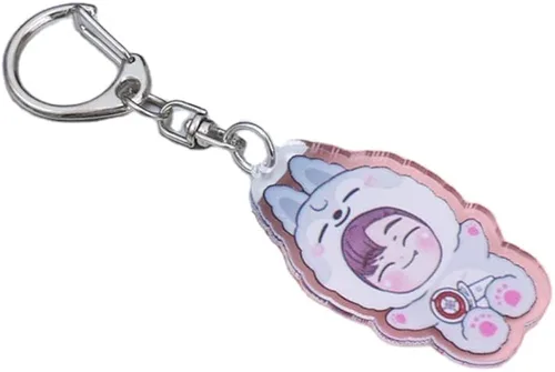 KPOP - Llavero Skzoo de 18 piezas con diseño de callejero para niños diseño de luz de animación para niños