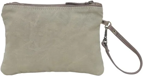 Miniatura 3 de Myra Bag Western Upcycled - Bolsa de mano para mujer, de lona, de piel, para muñeca, talla única