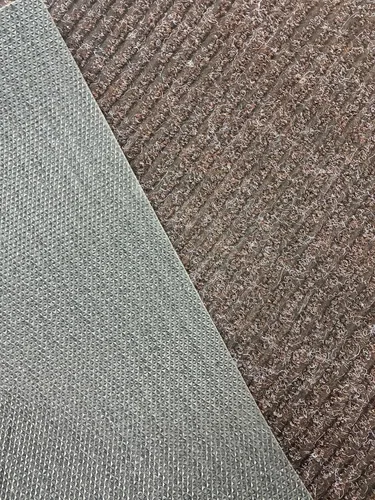 Miniatura 5 de Tough Collection - Rollo de alfombra, gris, marrón, azul, de 69 cm o 91 cm de ancho, goma antideslizante en la parte inferior, Sintético, Marrón