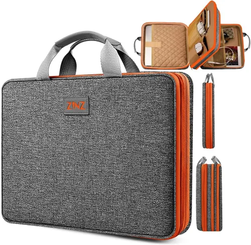 Miniatura 8 de ZINZ Funda delgada expandible para laptop 13, 13.3 y 14, compatible con MacBook Air/Pro 13-14 M1 M2 M3 M4 M5 2021-2023 Pro, 13.5 Surface Laptop 4/3