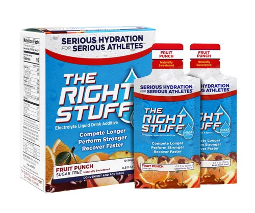 Miniatura 9 de The Right Stuff - La NASA desarrolló hidratación - concentrado de bebida electrolítica Caja de 10 bolsas - Berry Blend