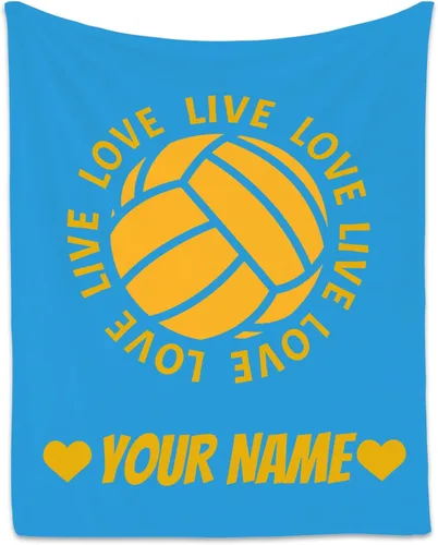 Miniatura 12 de Manta de voleibol, regalos de voleibol para niñas adolescentes, mantas deportivas para niñas, regalo para jugadores de equipo universitarios, manta