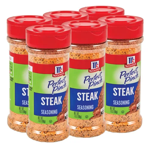 McCormick Perfect Pinch - Condimento para carne, 7 onzas (paquete de 6)