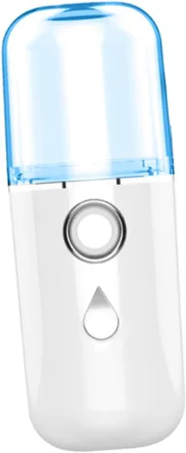 Miniatura 7 de FRCOLOR USB recargable mini instrumento de belleza de mano para hidratación humidificador de nano spray portátil para la cara para la hidratación