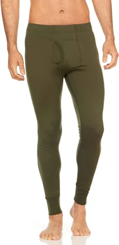 Miniatura 41 de Minus33 Kancamagus - Pantalones de capa base de peso medio para hombre, 100% lana merina, pantalones largos multiusos, ropa interior térmica