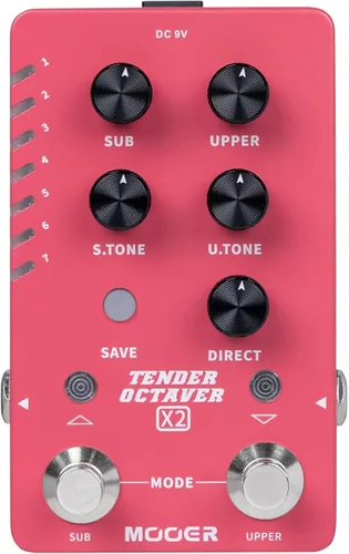 Miniatura 9 de Pedal de guitarra con máquina de batería MOOER con 121 ritmos de batería, 11 estilos musicales, 7 ranuras de ritmo, función de relleno, botón