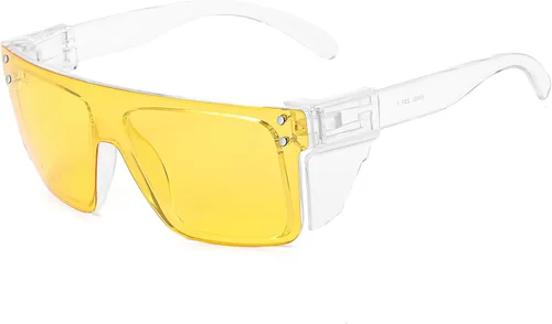 Miniatura 11 de Gafas de sol polarizadas para hombres y mujeres, resistencia al impacto, Z87.1safety UV400, protección ligera para trabajadores