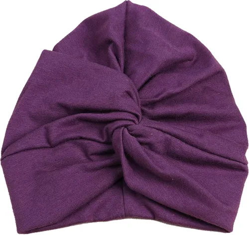 Miniatura 3 de DRESHOW BQUBO Baby Turban Hats Turban Bun Knot Baby Infant Beanie Baby Girl Soft Cute Toddler Cap