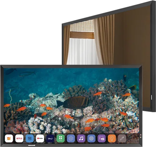 Miniatura 18 de Soulaca 22 pulgadas IP65 impermeable baño Smart Mirror TV webOS Smart TV con control de voz incorporado Wi-Fi Bluetooth ATSC DTV sintonizador ideal