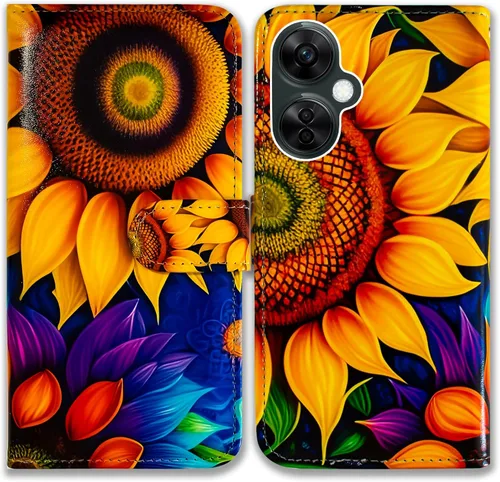 Miniatura 25 de Bcov Funda para Oneplus Nord N30 5G, diseño de pájaro negro y verde con tapa para teléfono con ranura para tarjeta y soporte para OnePlus Nord N30 5G