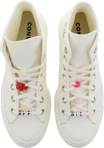 Miniatura 5 de Converse - Chuck Taylor All Star Tenis de mujer altos de plataforma con diseño de leopardo