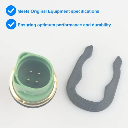 Miniatura 5 de Sensor de temperatura del refrigerante, sensor de temperatura ECT reemplazo 158-0629, 1580629 compatible con Audi VW - 1999-2010 Beetle, 1999-2006