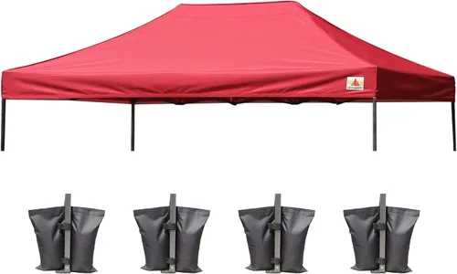 Miniatura 76 de ABCCANOPY - Toldo de repuesto para carpa desplegable (10x10 pies, beige)