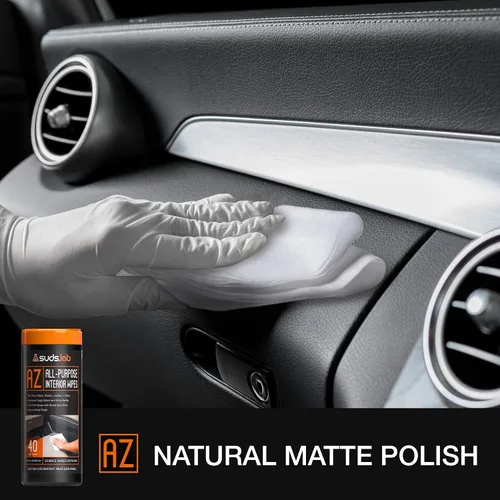 Miniatura 4 de Suds Lab AZ - Toallitas multiusos para vehículos, limpieza de automóviles y cuero, limpiador de interiores para automóviles, camiones
