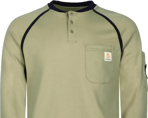 Miniatura 60 de BOCOMAL FR Shirts - Camisa ligera de 5.5 onzas de manga corta y resistente al fuego/ignífuga