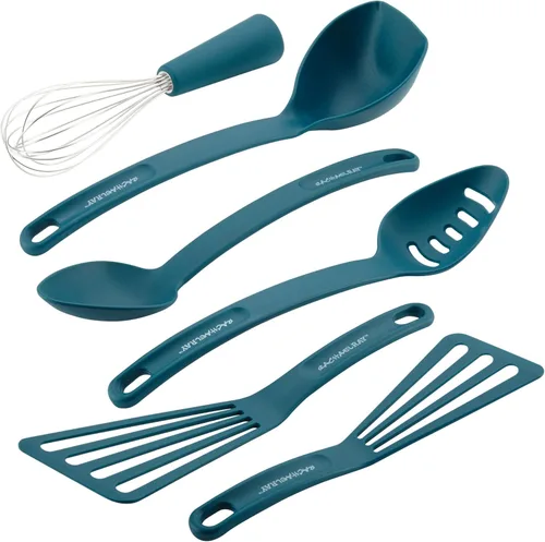Miniatura 11 de Rachael Ray Tools and Gadgets Juego de utensilios de cocina/cocina, 6 piezas, negro