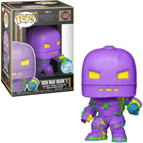 Funko Pop Iron Man (Marca 1) Edición Especial 1405 - Figura de vinilo - Rojo