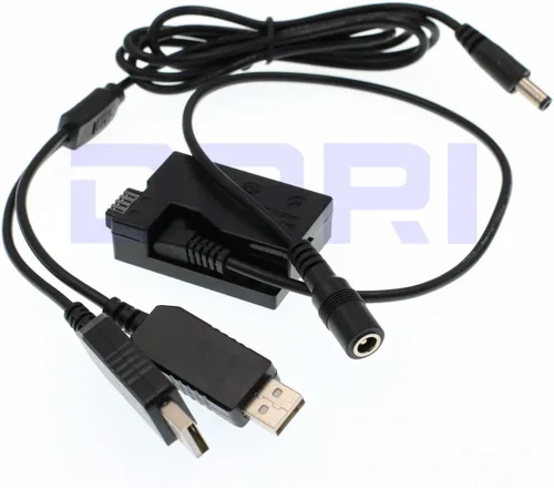 Miniatura 3 de ACK-E8 Dual USB Power Adpater para EOS Rebel T2i T3i T4i T5i Canon EOS 550D 600D 650D 700D Kiss X4 X5 X6