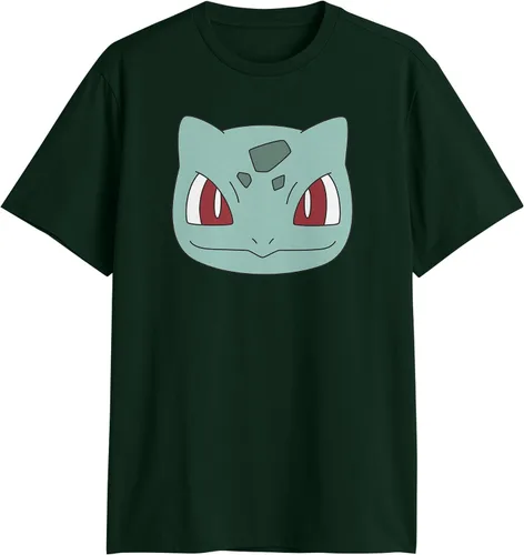 Miniatura 3 de Pokemon Big Face Charmander Pikachu Squirtle Bulbasaur Psyduck Snorlax Eevee - Camiseta para adulto