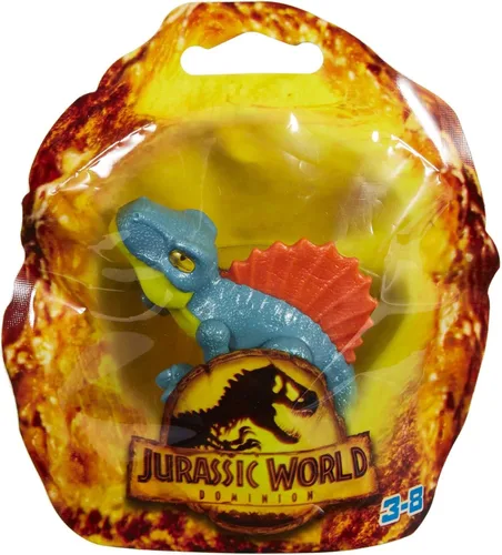 Miniatura 6 de Imaginext Figura de inicio de Baby Dinosaur Story ~ Dimetrodon ~ Inspirada en Jurassic World Dominion ~ Aproximadamente 3 pulgadas de largo ~ Edades