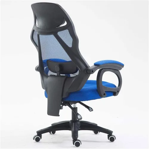 Miniatura 3 de Silla de oficina reclinable, capacidad ergonómica, de malla, reclinable, giratoria, ejecutiva, silla de oficina, silla de trabajo y soporte lumbar