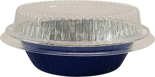Miniatura 16 de KitchenDance - Mini moldes para tartas con tapas, sartenes prémium de 5 pulgadas para hornear pasteles, tartas, pasteleros y pasteles, esenciales