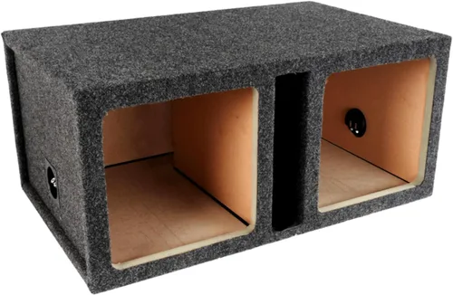 Miniatura 6 de Atrend Caja de altavoz de subwoofer SPL con ventilación única de 10 pulgadas - Caja de subwoofer diseñada y diseñada para subwoofers Kicker