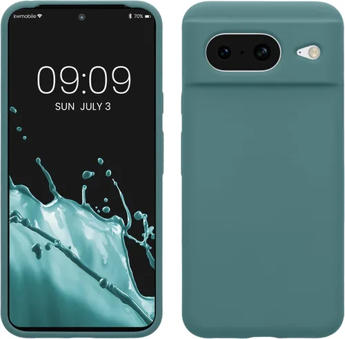 Miniatura 47 de kwmobile Funda compatible con Google Pixel 7 - Funda de silicona TPU con acabado suave - Piedra antigua