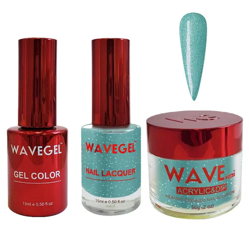 Miniatura 22 de WAVEGEL - Juego de gel de remojo, laca de uñas y polvo acrílico y polvo de inmersión a juego - Colección Queen - #015 Noble Men