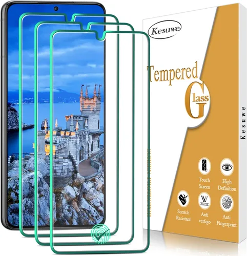 Miniatura 15 de Paquete de 3 protectores de pantalla de privacidad para Samsung S21 5G, antiespía, antiarañazos, dureza 9H, sin burbujas, compatible con fundas