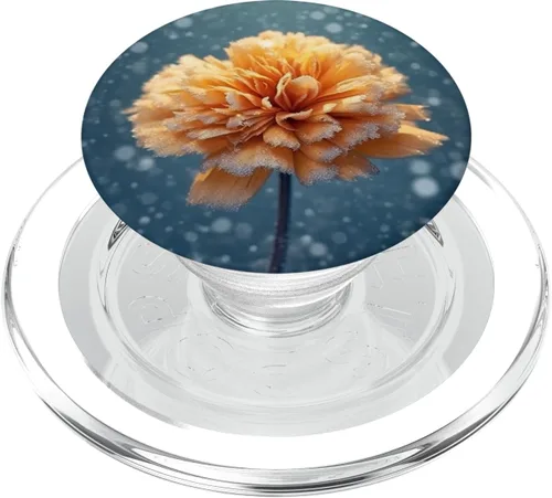 Miniatura 8 de Marigold Flower Frozen PopSockets Adhesive PopGrip