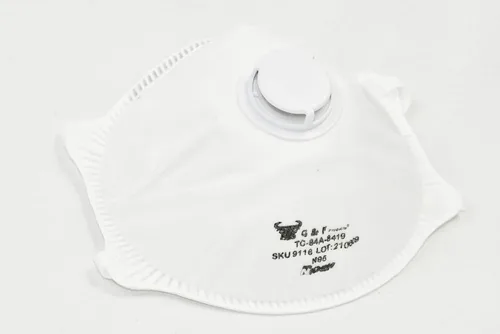 Miniatura 10 de G & F 9116 N95 máscara antipolvo para respirador de partículas con válvula, caja con 10