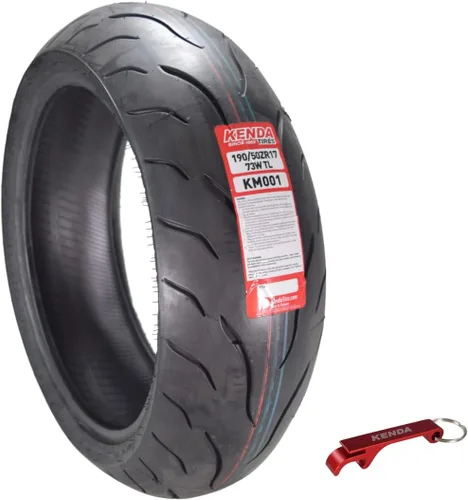 Miniatura 11 de Kenda KM1 (KM001) 140/70R17 Neumático trasero para motocicleta Sport Touring 66H - Neumático radial con estabilidad a alta velocidad y excelente